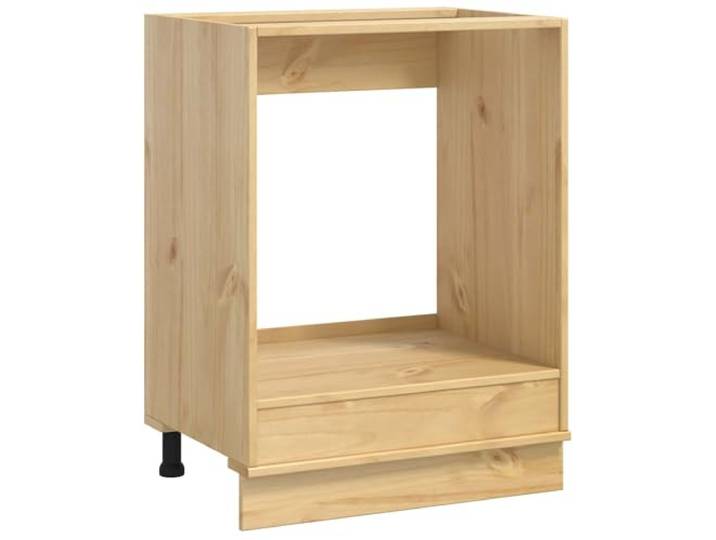 fsahslih Schrank SKI Honigbraun 60x46x81 cm Massivholz Kiefer Kommode Kompakter Anstellschrank aus Kiefernholz für Wohnzimmer und Esszimmer mit solider Konstruktion und hoher Belastbarkeit.