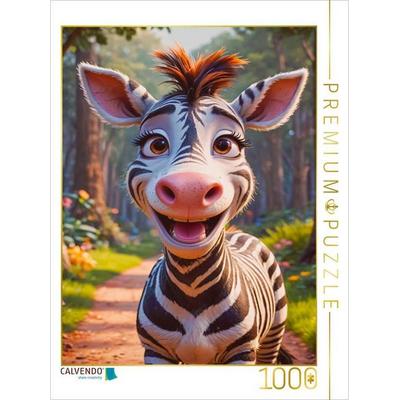 CALVENDO Puzzle Das Zebra | 1000 Teile Lege-Größe 64x48cm Foto-Puzzle für glückliche Stunden, Sonstige von , Calvendo Puzzle