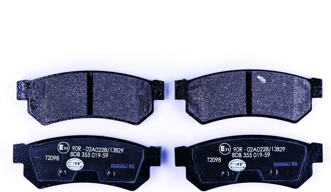 HELLA 8DB 355 019-591 Brake pad set
