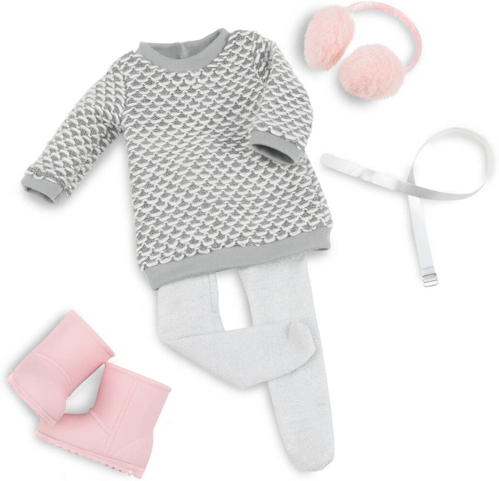 Our Generation Outfit con vestido sweater .