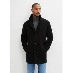 bonprix Kurzmantel mit Woll-Anteil, schwarz, Gr.54, Schöner Kurzmanteil im Cabanjacken-Stil mit Woll-Anteil