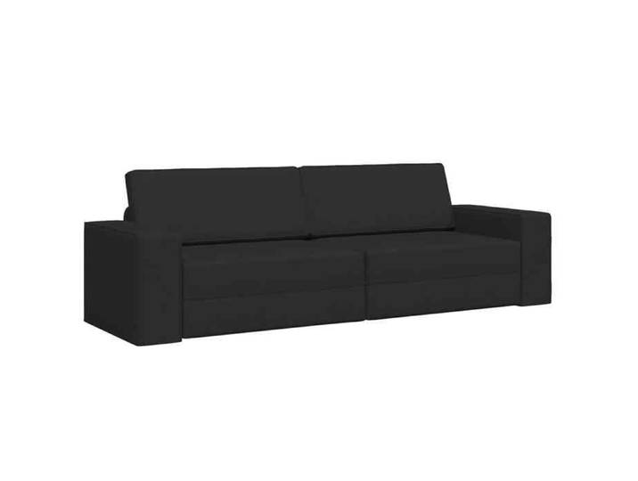 Remise SOFA Convertible/réglable - Noir - Canapé-Lit - Noir - 245x78x77cm - tissu_gav82q