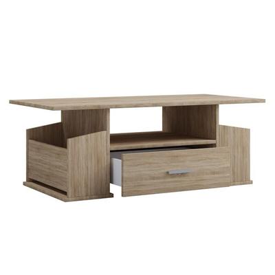 Holz Sofatisch Couchtisch Schublade Junata