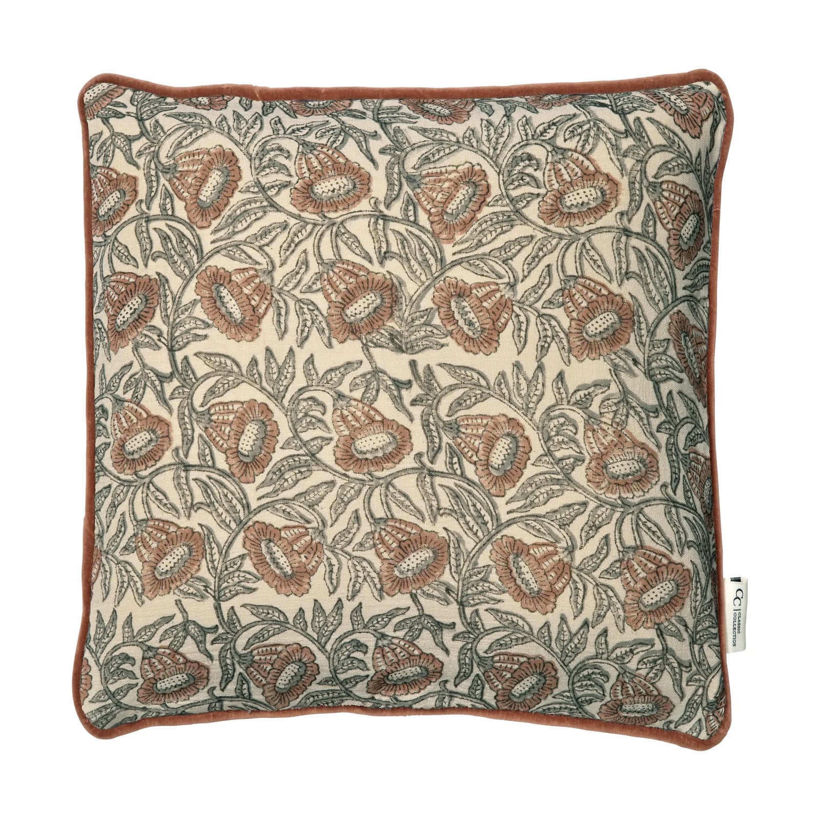 Classic Collection Bell kussenhoes Mocha 50x50 cm