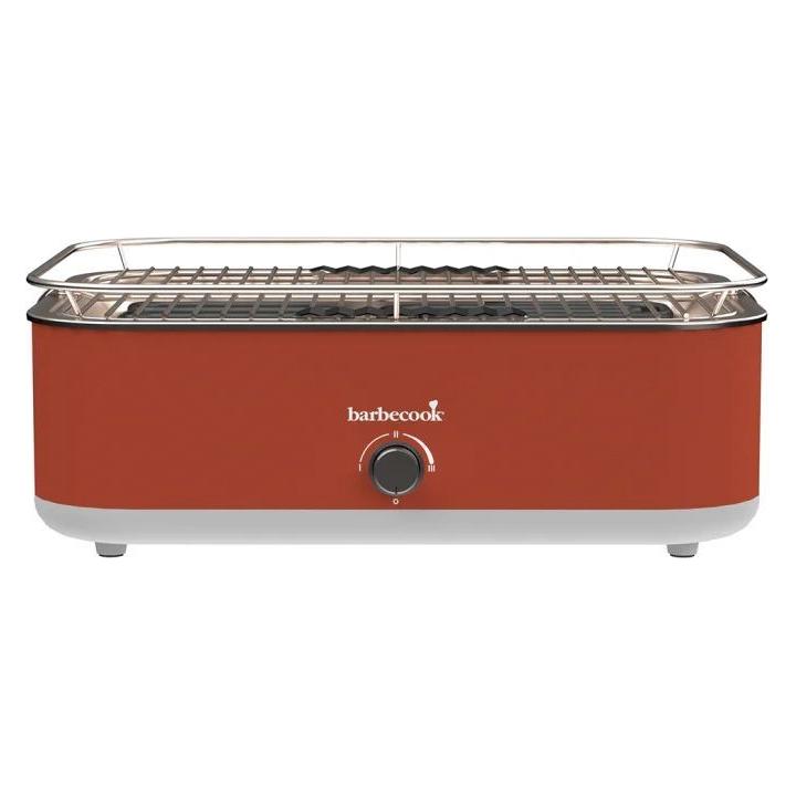 Barbecook Grill Electric Tisch Grill E-Carlo Red (2.50 kW) (BC-ELE-1001)