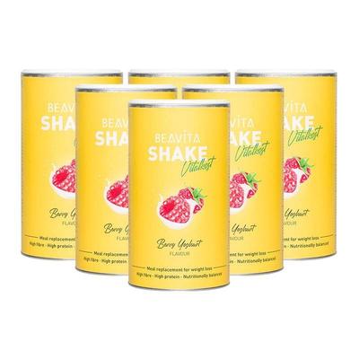 Beavita Profi Diät-Paket, Himbeer-Joghurt 6x572 g Pulver