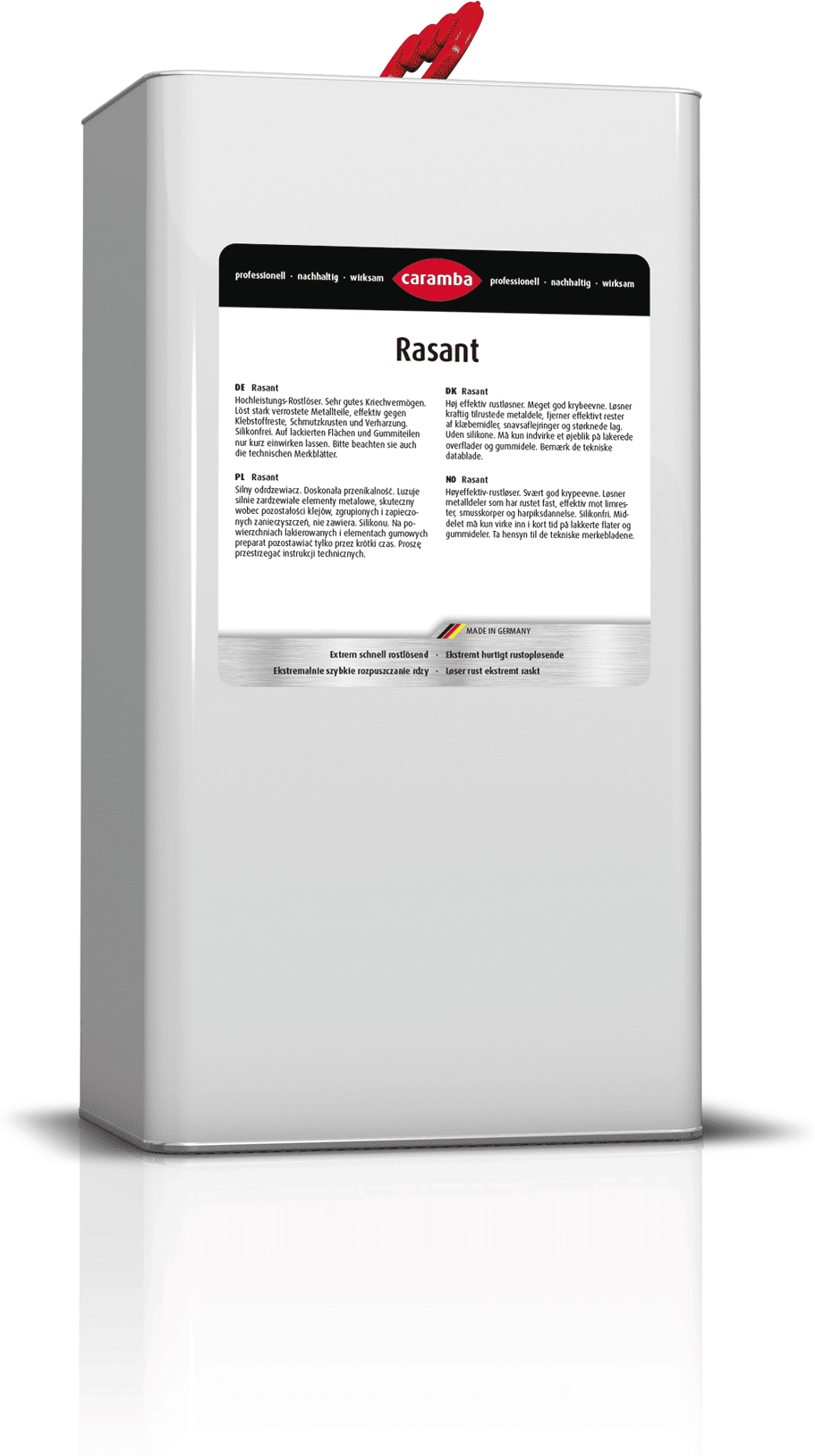 Caramba Rostlöser Profi Hochleistungs Rasant [5 L] 6007051 5l