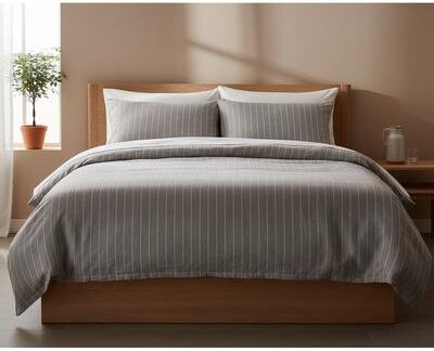 Rizzy Home Willow Lane Recycled Cotton Striped Comforter Set