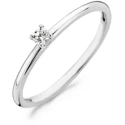 Blush 1200WZI Damenring Weißgold 585 mit Zirkonia, 52/16,6