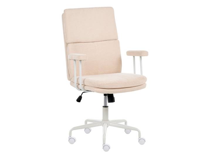 BÜROSTUHL Stoff Hellbeige Vero