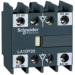 Schneider Electric LA1DX20 Hilfsschalterblock, 2S, Schraubanschluss