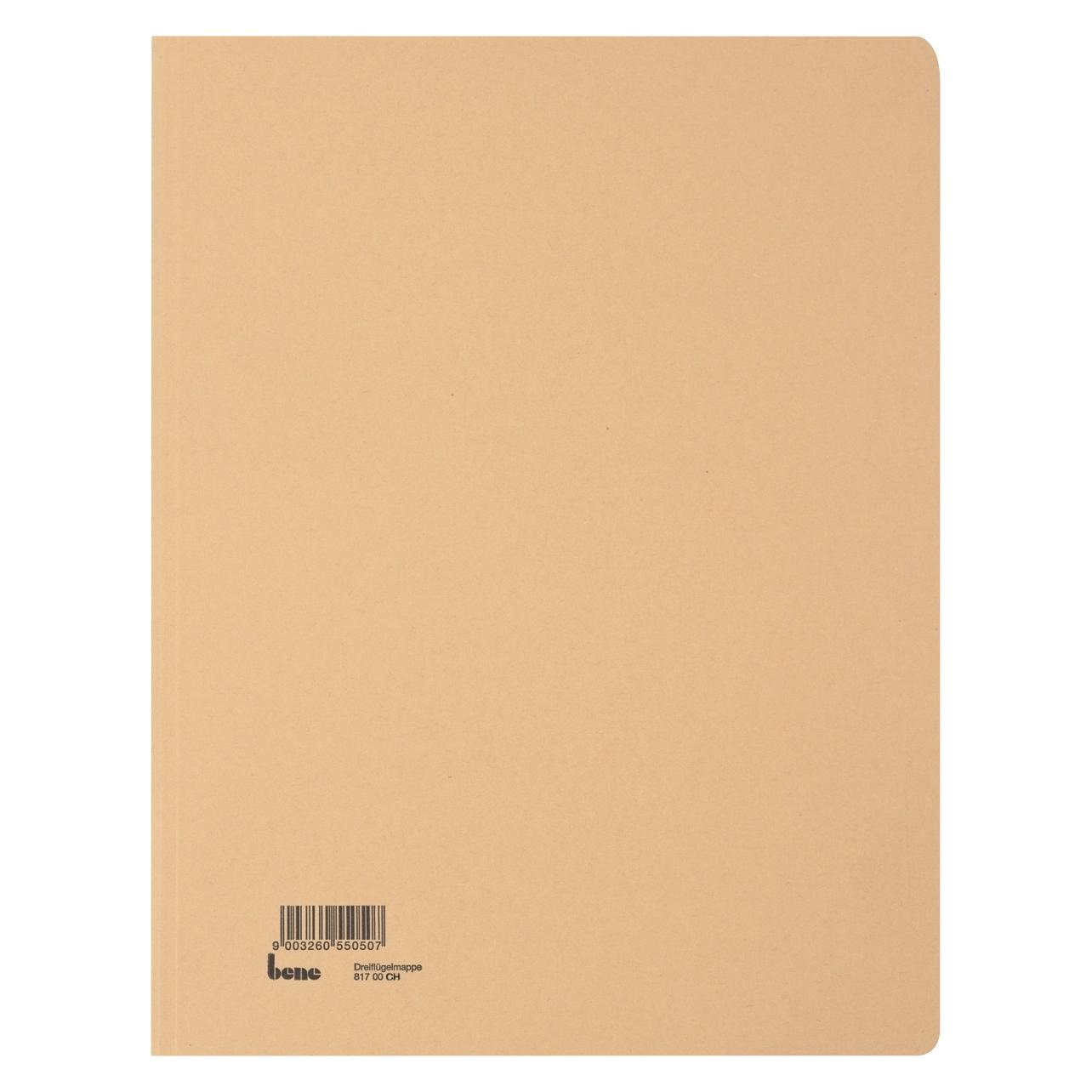 Bene 5 Sammelmappen DIN A4 chamois (A4, 5x) (81700CH)