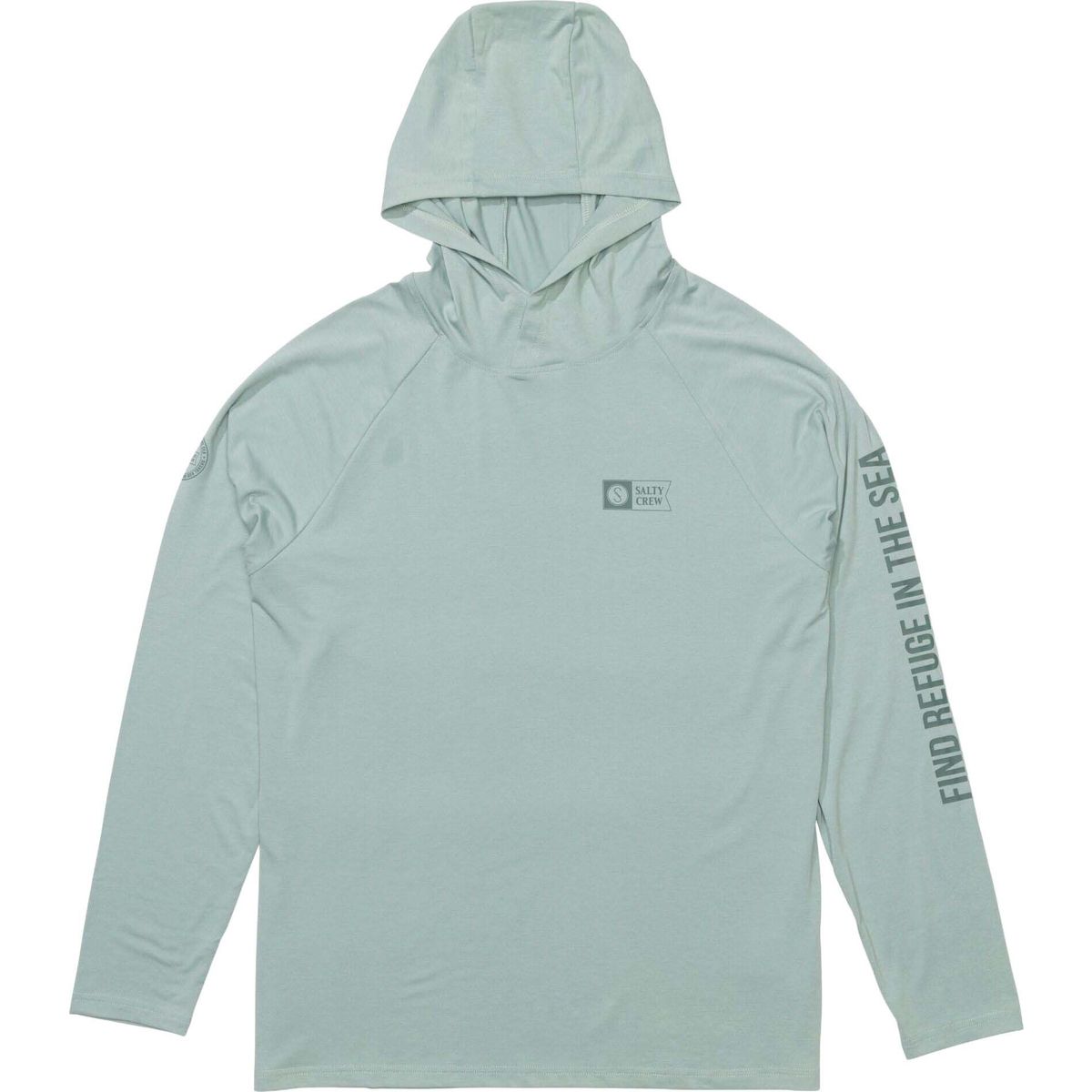 Salty Crew Mariner Hood Tech Tee marine (MAR) L 20135576-MAR-L