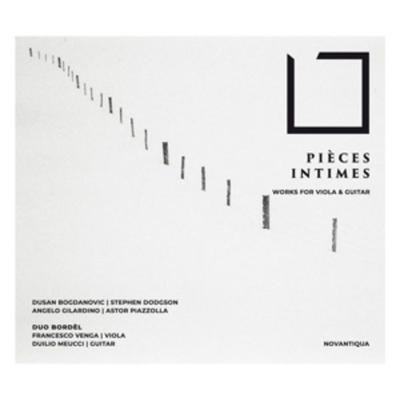 Pi¿ces Intimes-Werke für Viola & Gitarre - Duo Bordl, CD