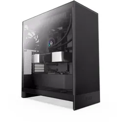 NZXT H7 Flow (2024) Matte Black, Glasfenster