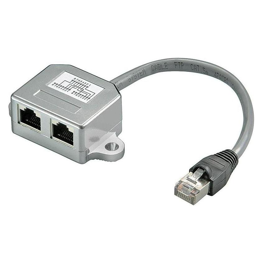 MicroConnect RJ45 Y-Adapter (RJ45, RJ45 (2x)) (MPK420)