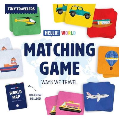 Tiny Travelers Matching Game: Ways We Travel