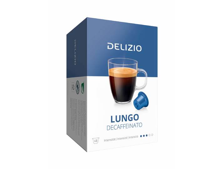 DELIZIO Lungo Decaffeinato Kaffeekapseln