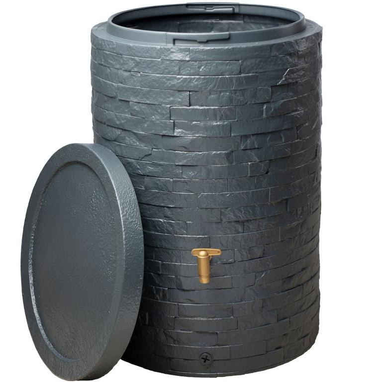 GRAFOTTOGMBH ARONDO Regenspeicher 400 L, graphite grey, Deckel kinders. 16904911