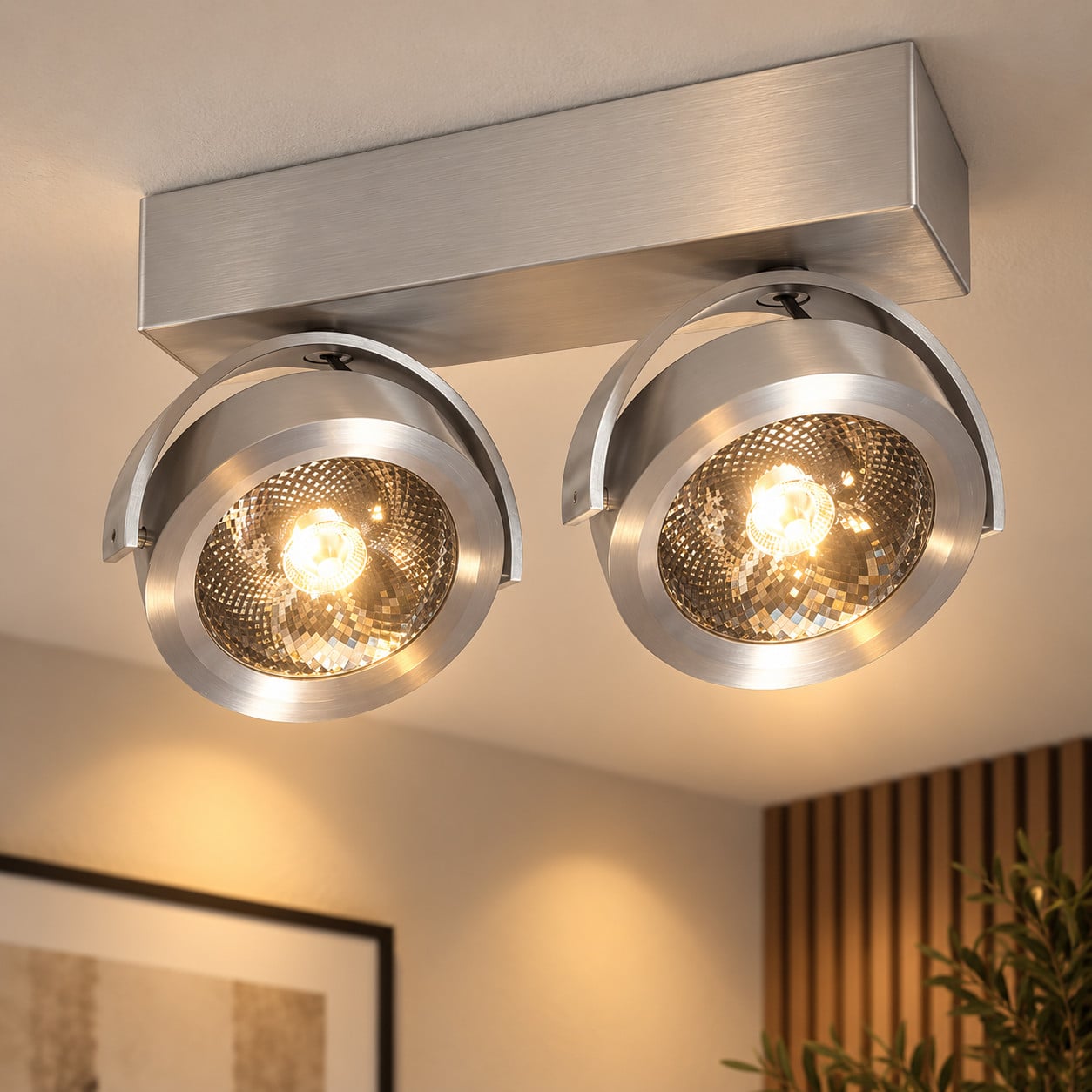 Artdelight Dutchess Led plafondspot QR 0002 ALU-LED - Zilver