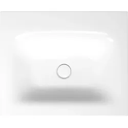 BetteLux Einbauwaschtisch, ohne Hahnloch, ohne Überlauf, 600x495x120mm, A160-000, Farbe: Weiß