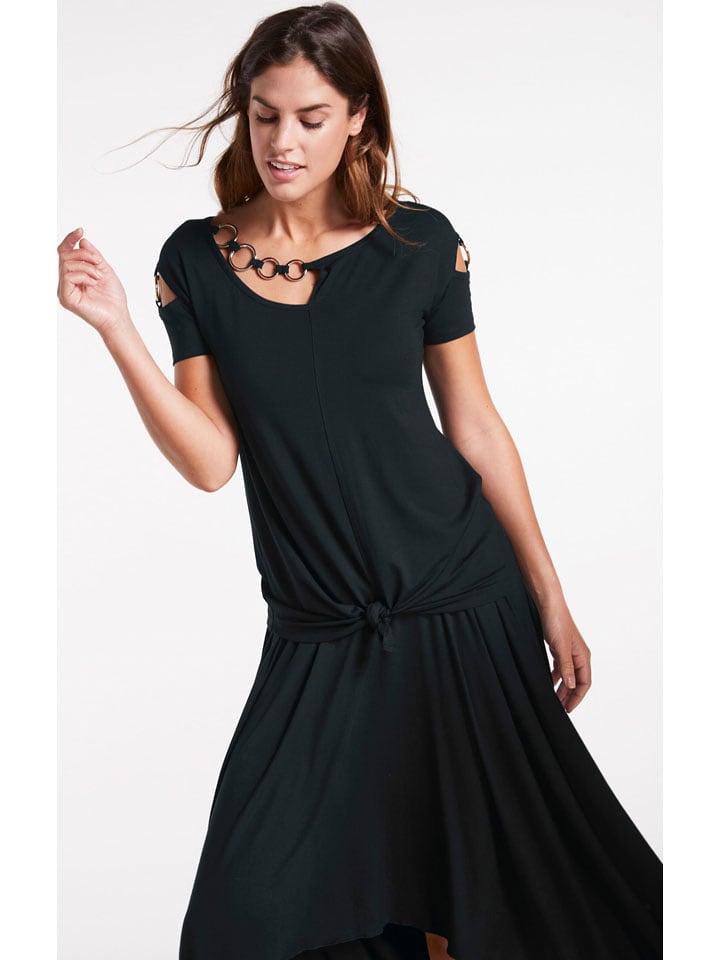 Heine Shirt in Schwarz - 38