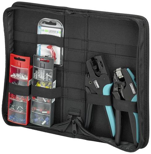 Phoenix Contact CRIMPFOX DUO 16S SET 1367687 Abisolier-, Schneid-, Crimpzangen-Set 16 bis 0.14mm²
