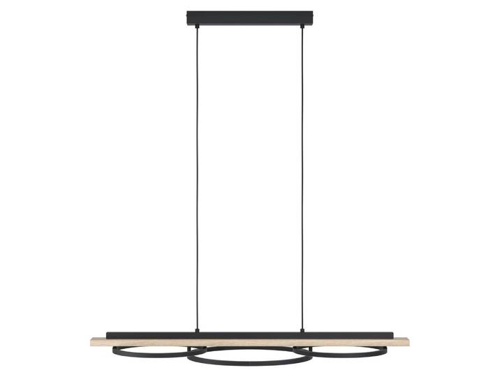 EGLO BOYAL, Schwarz, Braun, Stahl, Holz, Universal, IP20, II, LED
