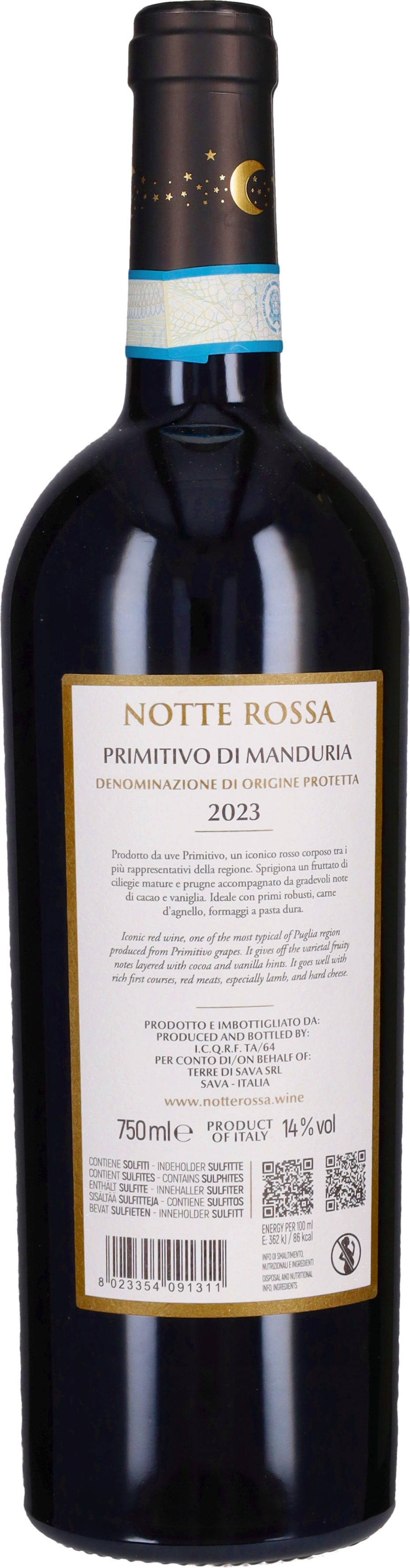 Primitivo di Manduria Notte Rossa 2024