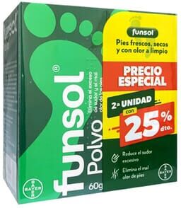 Funsol Pó Duplo 2 Unds 60g