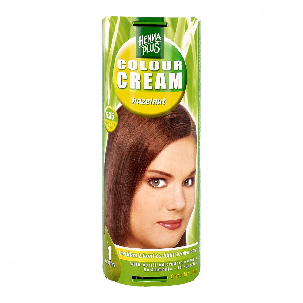 Frenchtop Natural Care Products B.V Hennaplus Colour Cream Hazelnut 6,35 00099197