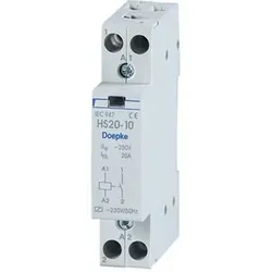 Installationsschütz 20A 230V/AC 440V/AC 2S 1500W/AGL 935VA/LL 1TE