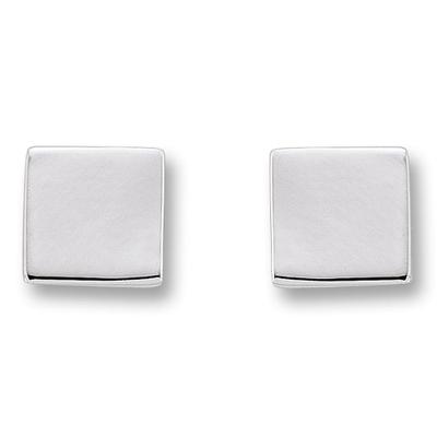 Paar Ohrhänger ONE ELEMENT "Viereck Ohrringe Ohrstecker aus 925 Silber", silber, Ohrringe, Damen, Damen, Silber 925 (Sterlingsilber), Persönlicher Akzent – schlicht, modern, aussagekräftig