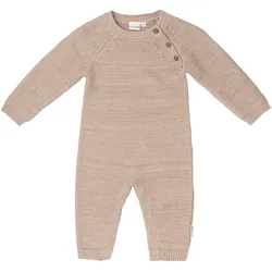 Bornino Lieblinge Strickoverall langarm, beige, 62