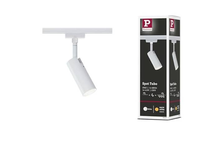 Spot sur rail Paulmann URail Tubo simple 250 lm 4\,5 W 3000 K 230 V blanc 95507