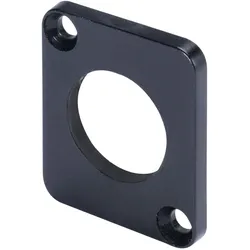 HICON D-Flansch Blinddeckel mit M16-Lochung für SYS-Gehäuseserien