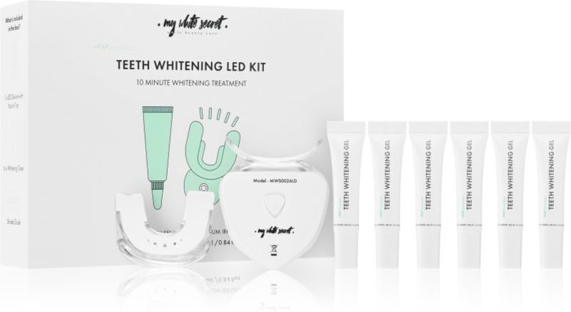 My White Secret Whitening LED Kit Zahnbleaching-Set