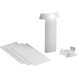 tehalit Abzweig auf EK 40x40mm aus ABS zu Sockelleistenkanal SL 20x115mm, verkehrsweiß