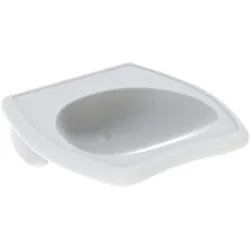 Geberit Vitalis WT, barrierefrei, 55x55cm o. Hl., o. Ül., weiß, KeraTect