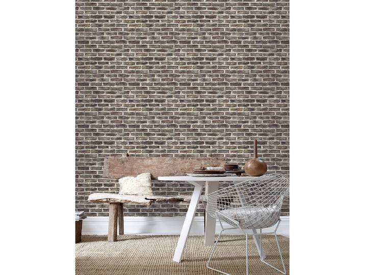 Vliestapete Steine II 52 x 1005 x 2cm Braun