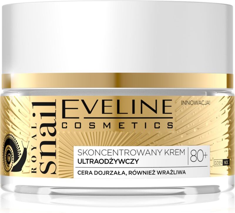 Eveline Cosmetics Royal Snail crème nourrissante intense anti-rides profondes 80+ 50 ml