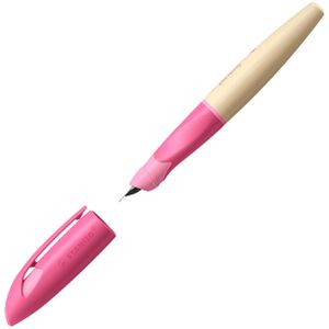 Stabilo Füller EASYbirdy Timber, Feder A, für Linkshänder, aus Ahornholz, pink