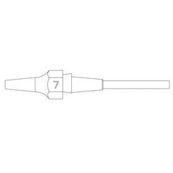 Weller XDS 7 SAUGDÜSE Ø1,2XØ2,7 L=16,5MM VERP. Saugdüse 1 St. T0051325699