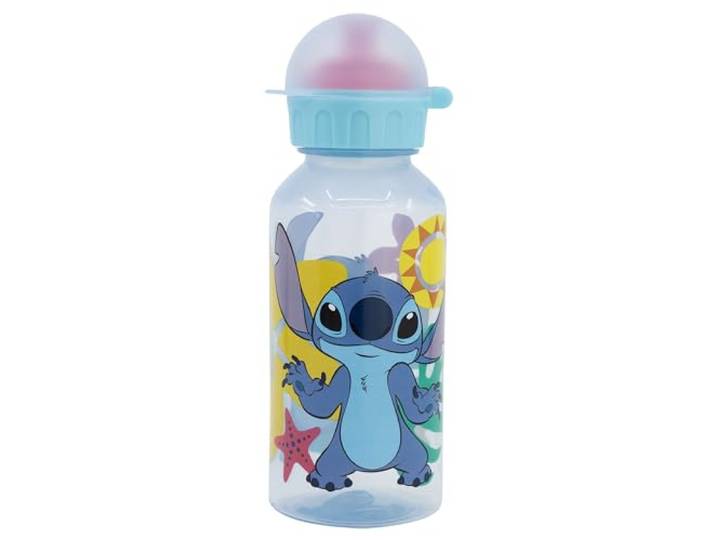 STOR Pokemon Drinkfles Kinderen 370ml Herbruikbaar Kunststof met Tuit en Veiligheidsdop BPA Vrij voor School en Sport