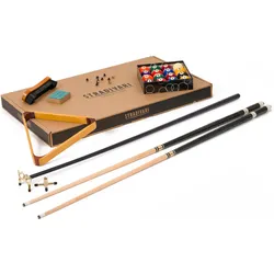 Stradivari Billardset mit Queue-Brücke