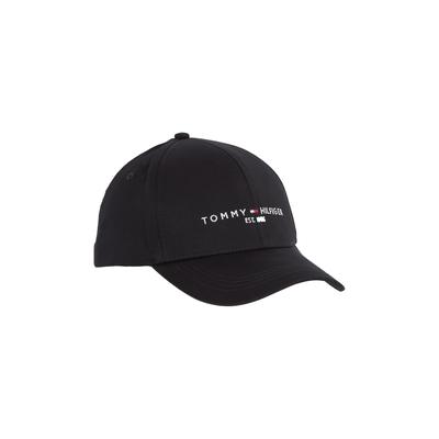 Baseball Cap TOMMY HILFIGER, Herren, schwarz, Baumwolle, Basic, Caps