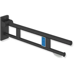 HEWI Stützklappgriff Duo, Design A, Edelstahl, 900 mm