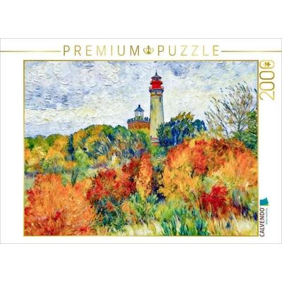 CALVENDO Puzzle Leuchtturm von Kap Arkona | 2000 Teile Lege-Größe 90 × 67 cm Foto-Puzzle für glückliche Stunden
