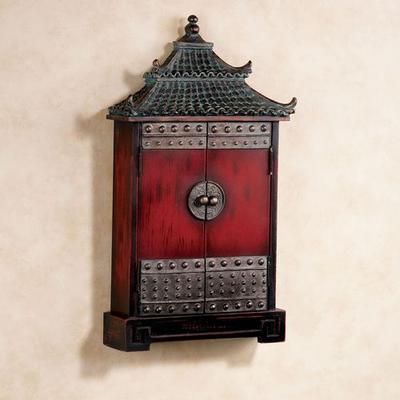 Touch of Class Oriental Pagoda Key Cabinet