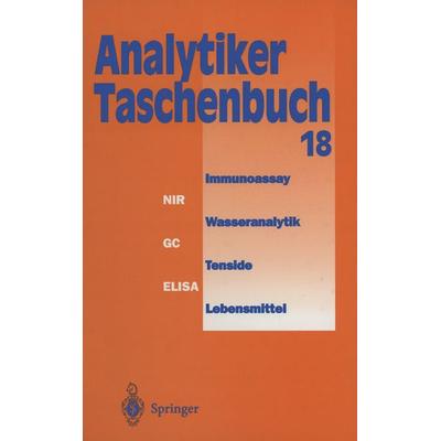 Analytiker-Taschenbuch, Taschenbuch von Helmut Günzler,A. Müfit Bahadir,Klaus Danzer,Wilhelm Fresenius,Rudolf Galensa, Springer Berlin,